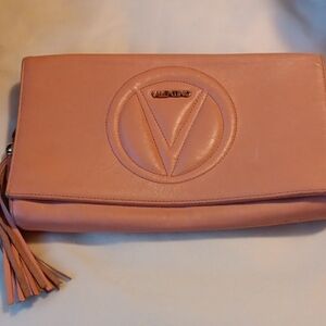 Valentino Blush Pink Wristlet Clutch
